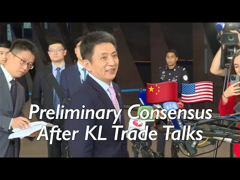 BREAKING! China's top trade negotiator Li Chenggang meets press on US trade talks in KL 李成钢就中美磋商会见记者