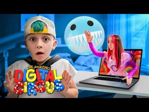 Сестра попала в реальный Удивительный Цифровой Цирк 😱 Она стала ПОМНИ - мы должны её спасти из игры🎮