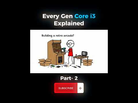 Every Gen Core i3 Explained Part 2