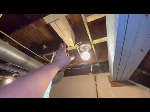 (part 1) Fixing sagging floor in old house jacking up & adding new joists & headers