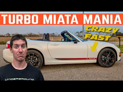 Turbo Miata MANIA It's FASTER Than We EVER Expected