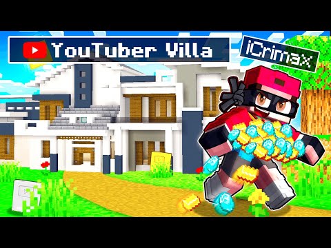 EINBRUCH in eine YOUTUBER VILLA in MINECRAFT!