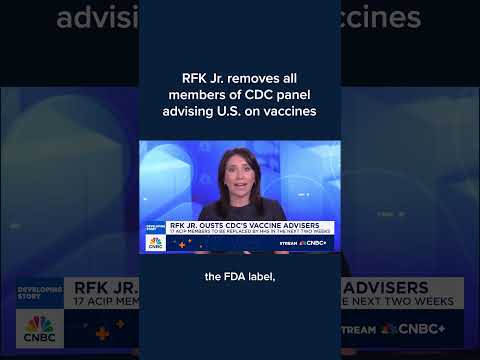 RFK Jr. removes all members of CDC panel advising U.S. on vaccines