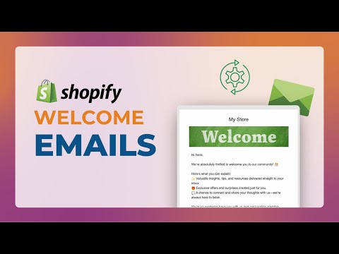 Automated Welcome Emails on Shopify | Email Marketing Shopify
