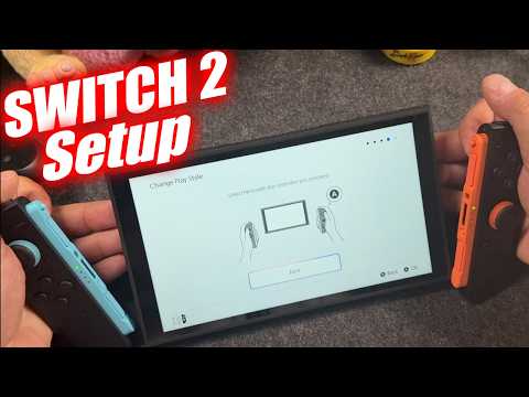 How to Setup Nintendo Switch 2 + Transfer from Switch & OLED