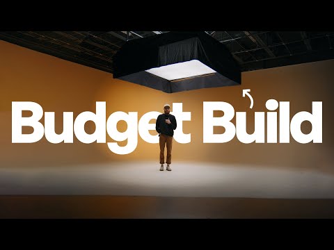 building a massive overhead softbox on a diy budget