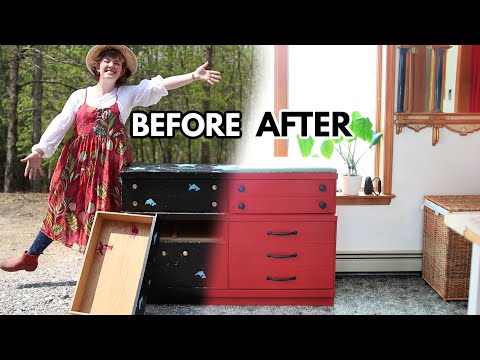 I made the ✨ Fanciest ✨ ironing board out of TRASH