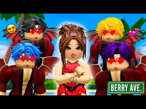 SURROUNDED BY a HANDSOME VAMPIRE💖 Berry Avenue Story 💖