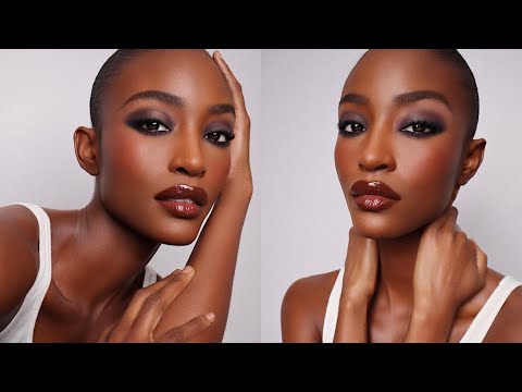 Cool Toned Dramatic Smokey Eyes Makeup