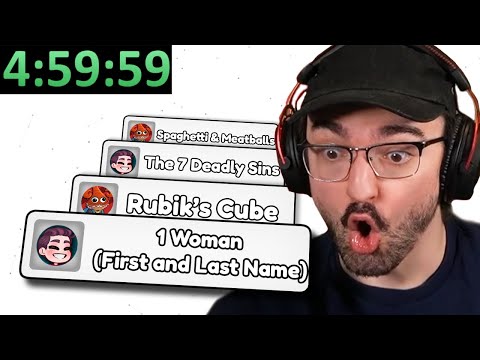 We Raced to Speedrun Whatever Word Chat Says