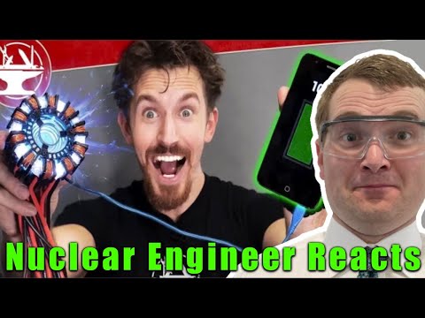 Nuclear Engineer Reacts to Real Arc Reactor by Hacksmith Industries