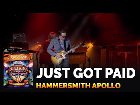 Joe Bonamassa Official - "Just Got Paid" - Tour de Force: Hammersmith Apollo