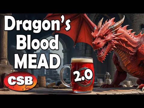 We RECREATED Dragon’s Blood Mead – How We Did It!
