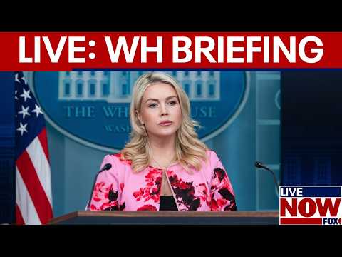 White House press briefing amid US-Iran ceasefire