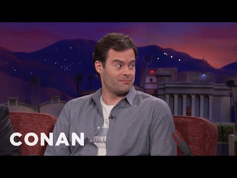 Bill Hader Can't Put On Muscle | CONAN on TBS