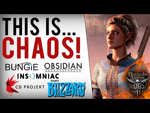 Insomniac, Blizzard, Obsidian Devs Attack Baldur's Gate 3 Scope, Call it "Rockstar-Like Nonsense"...