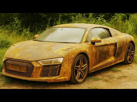 Wrecked Audi R8 V10 Restoration | Complete Supercar Rebuild & Final Reveal!