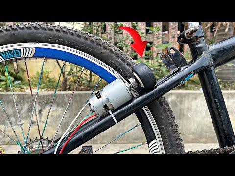 You Will Be Amazed If You Attached A 775 Motor To A Bicycle Tire | Top DIY Ideas