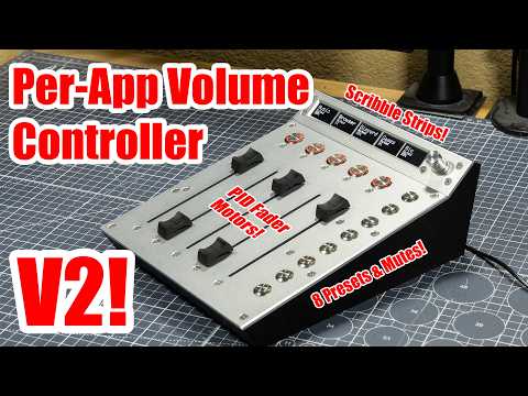 You Had a LOT To Say About my Motorized-Fader PC Volume Mixer Project... So Here's V2!
