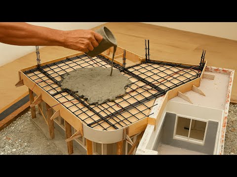 Watch Me Build a Realistic Mini Brick House From Scratch!