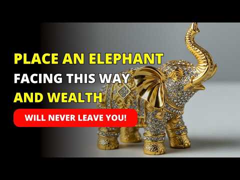 Place This Elephant Figurine at Your Door – Watch Wealth Flow In