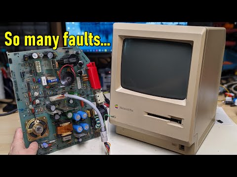 Macintosh Plus power supply troubleshooting and repair