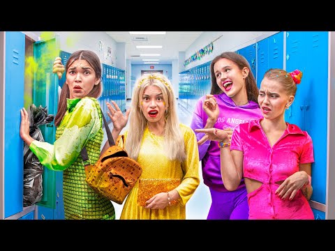 Rich Girl vs. Poor Girl / First Day of School