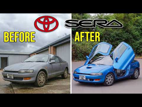 I BUILT A 300BHP TOYOTA SERA - FULL BUILD