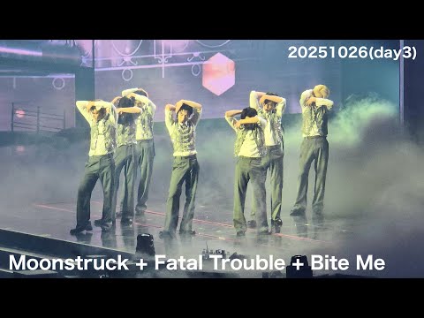 [4K]20251026 ENHYPEN【WALK THE LINE: FINAL】 Moonstruck + Fatal Trouble + Bite Me