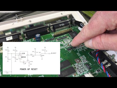Amiga 600 Black Screen Common Fault Repair
