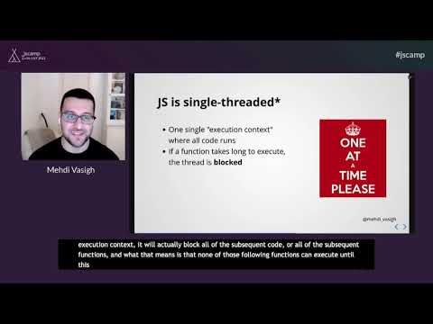 Build Snappier Apps with React and Web Workers by Mehdi Vasigh | JSCAMP 2021