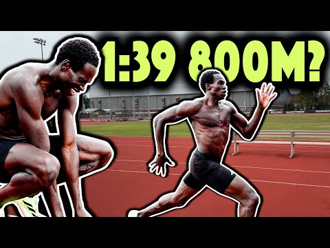 CRAZIEST WORKOUT EVER! Marco Arop's 1:39 800m Pursuit