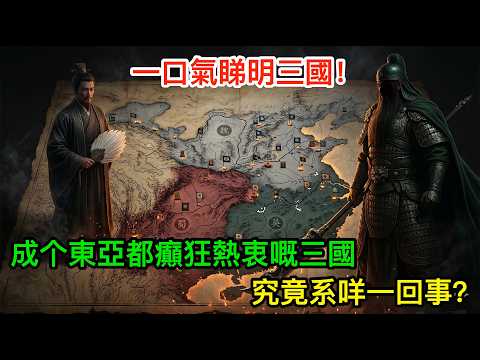 一口氣睇明三國!成个東亞都癲狂熱衷嘅三國,究竟系咩一回事?一條片同你講清楚