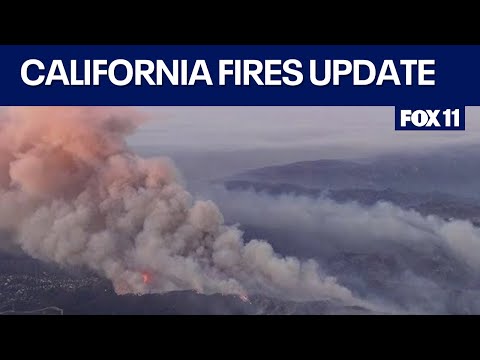 California Fires: Palisades Fire spreads toward 405, expanding evacuations