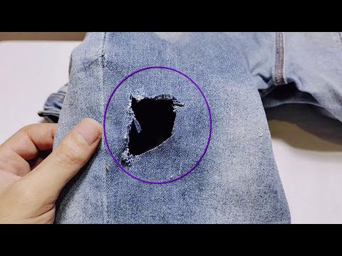 The best darn methods to fix a hole on jeans in a way that will amaze you
