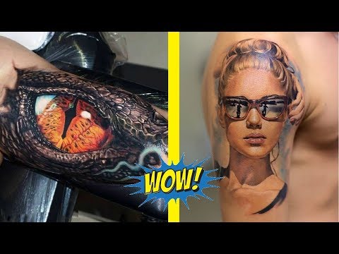 The Most Amazing 3D Tattoos That Are Too Perfect To Be Real