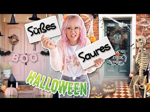 24 Stunden Halloween entweder oder mit BFF 👻 | ViktoriaSarina