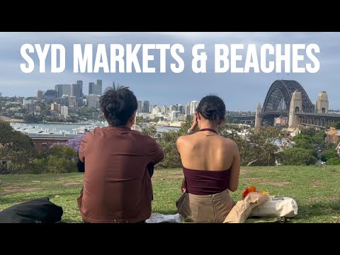 Sydney Vlog Part 3: Weekend Markets and Famous Beaches