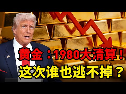 全网首曝:黄金再现1980 年最致命规律!史无前例大清算即将开启?#黄金#1980金融规律#金融危机