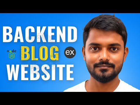 Blog Website (Backend) | Node.js, Express, MongoDB, Cloudinary | Learn Coding Daily | Day 03/100