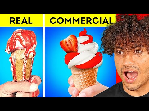 Real Vs Fake Commercials..