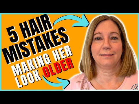 Hair Mistakes That Age You Faster // SIMPLE FIX TO COMMON MISTAKES! #hairstyle #youthful