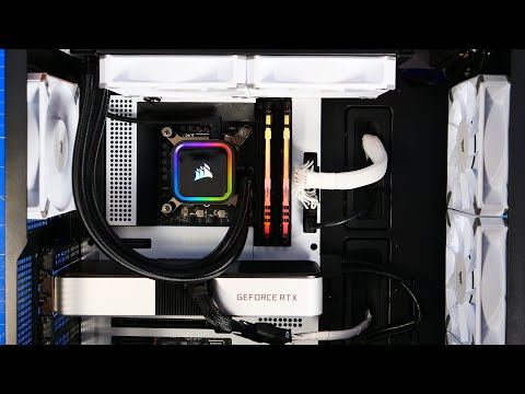 Corsair H100i Elite unboxing and install guide with benchmarks