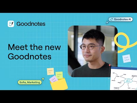 Meet the new Goodnotes: Introducing Whiteboards, Text Documents, Goodnotes AI & much more