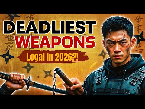 These 10 Weapons Were Banned from Martial Arts Tournaments for Being Too Lethal