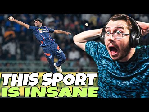 My First Cricket Reaction… HOW Do They Catch Like This?! 🏏🔥