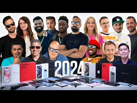 Which SMARTPHONES Do We Actually Use? 2024 Edition ft. MKBHD, Technical Guruji + More