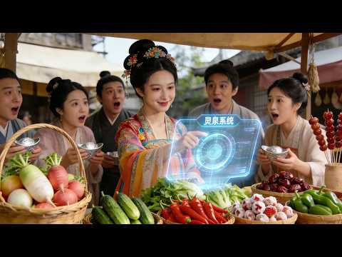 穿越溺水農女，覺醒靈泉空間擁有許多鮮美的蔬菜，靠著賣菜發家致富最後成為郡主，為百姓謀福祉！#首發新劇 #無腦劇 #完結短劇