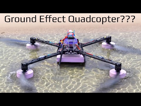 Quadcopter Ground Effect Vehicle