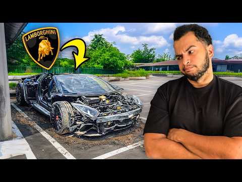 I Bought A Stripped $400,000 Lamborghini Aventador That Was Left To Rot